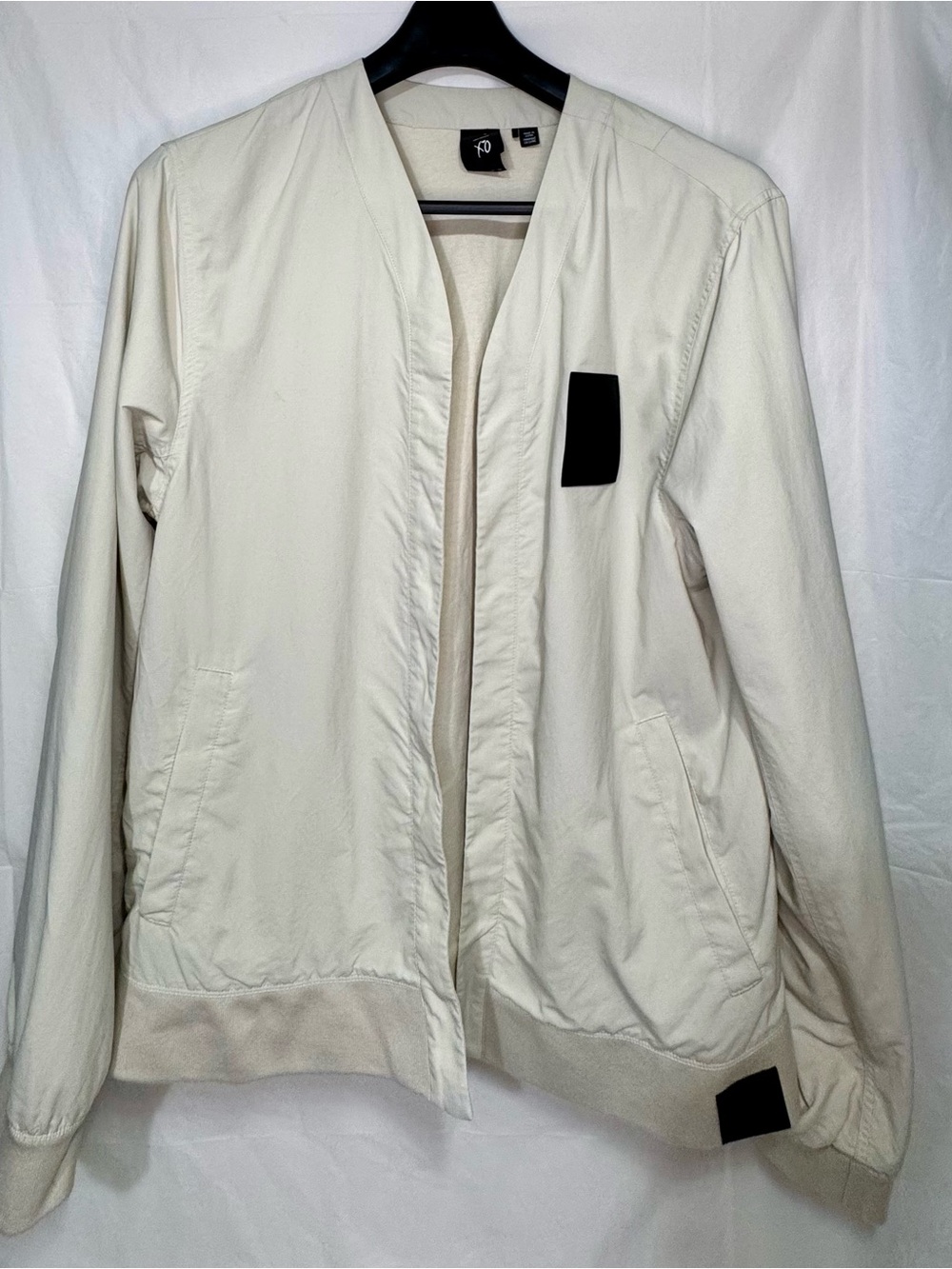 PUMA x XO The Weeknd Collaboration Bomber Jacket White Silver Birch Size XL